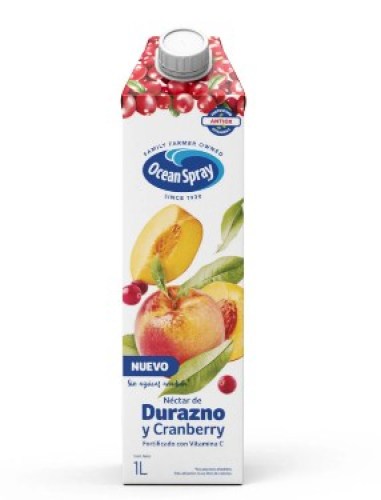 durazno y cranberry